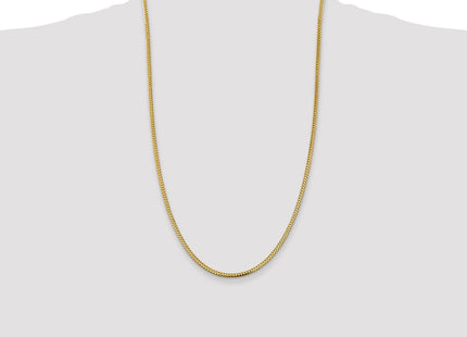 14K Franco with Lobster Clasp Chain (Style FRA070-26)