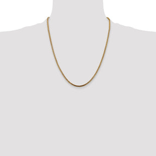 14K Franco with Lobster Clasp Chain (Style FRA080-22)