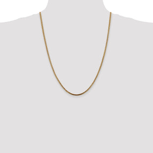 14K Franco with Lobster Clasp Chain (Style FRA080-24)