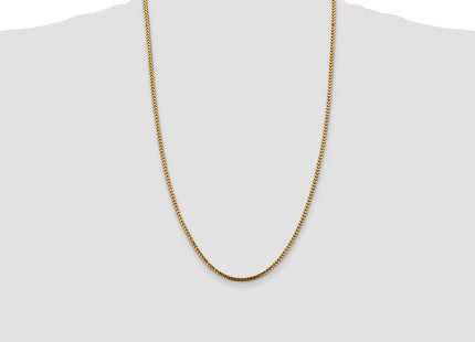 14K Franco with Lobster Clasp Chain (Style FRA080-26)