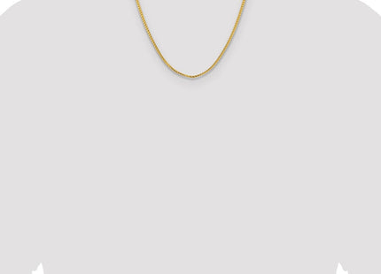 14K Franco with Fancy Lobster Clasp Chain (Style FRA100-20)
