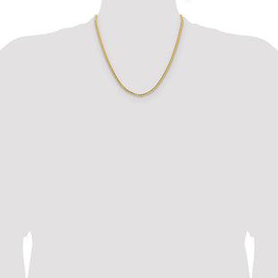 14K Franco with Fancy Lobster Clasp Chain (Style FRA100-20)