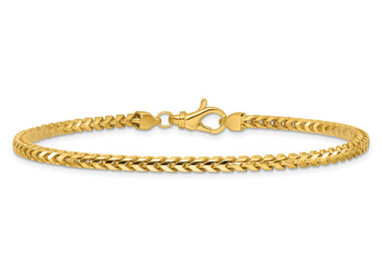 14K Franco with Fancy Lobster Clasp Chain