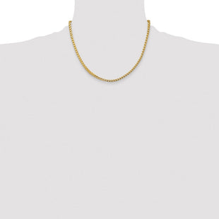 14K Franco with Fancy Lobster Clasp Chain (Style FRA120-18)