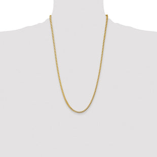 14K Franco with Fancy Lobster Clasp Chain (Style FRA120-26)