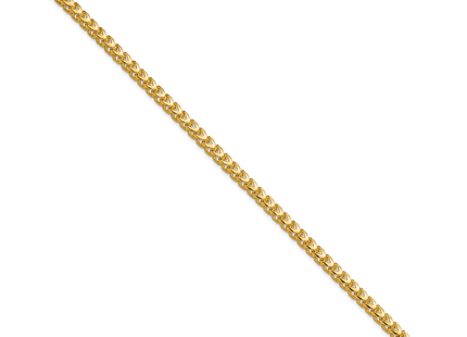 14K Franco with Fancy Lobster Clasp Bracelet