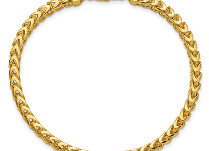 14K Franco with Fancy Lobster Clasp Bracelet