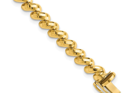14k Yellow Gold Bracelets Style FSM8 - Classique Jewelry Inc.