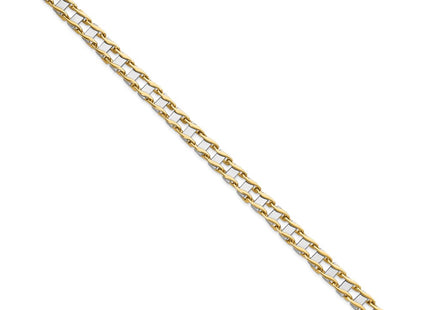 14k Two-tone Bracelets Style GB168 - Classique Jewelry Inc.
