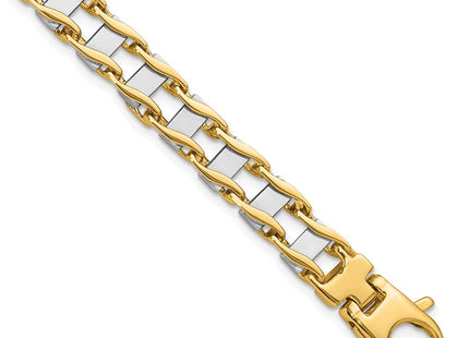 14k Two-tone Bracelets Style GB168 - Classique Jewelry Inc.