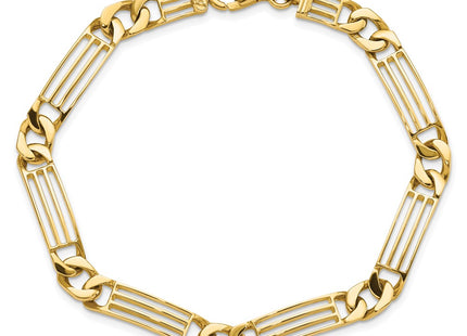 14k Yellow Gold Bracelets Style GB242 - Classique Jewelry Inc.