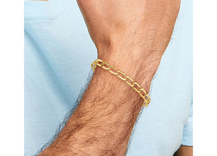 14k Yellow Gold Bracelets Style GB244 - Classique Jewelry Inc.