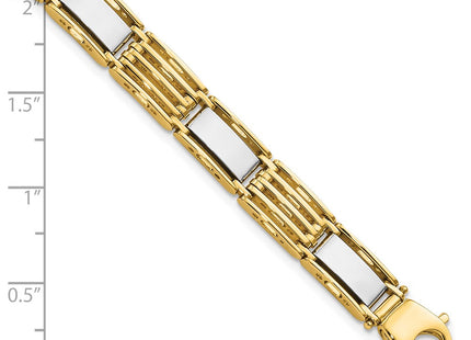 14k Two-tone Bracelets Style GB246 - Classique Jewelry Inc.