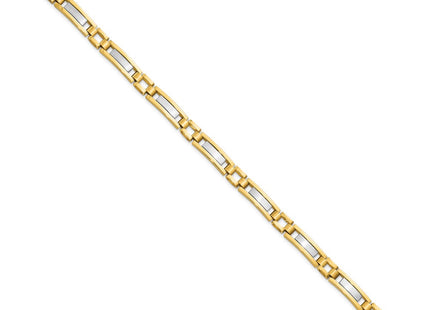 14k Two-tone Bracelets Style GB247 - Classique Jewelry Inc.
