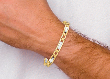 14k Two-tone Bracelets Style GB247 - Classique Jewelry Inc.