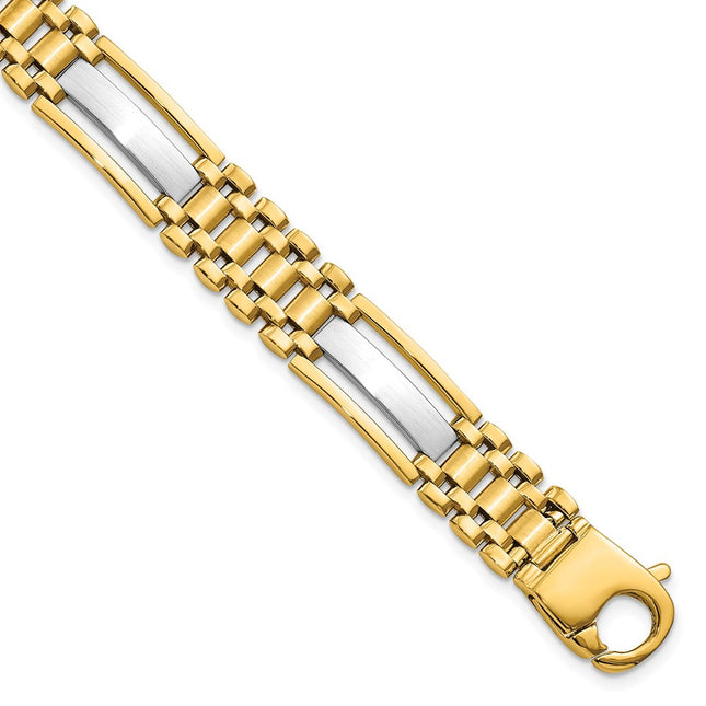 14k Two-tone Bracelets Style GB255 - Classique Jewelry Inc.