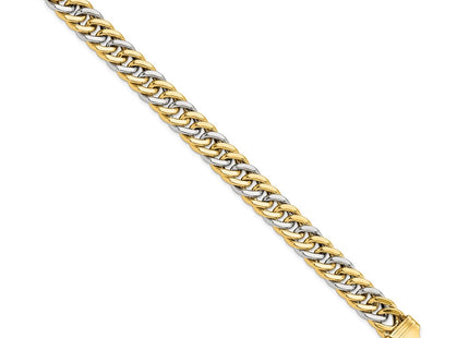 14k Two-tone Bracelets Style GB256 - Classique Jewelry Inc.