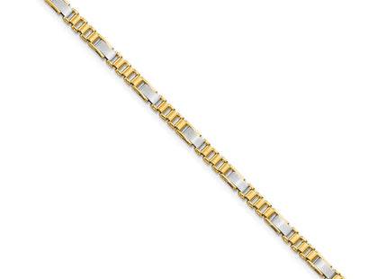 14k Two-tone Bracelets Style GB265 - Classique Jewelry Inc.