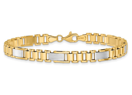 14k Two-tone Bracelets Style GB265 - Classique Jewelry Inc.