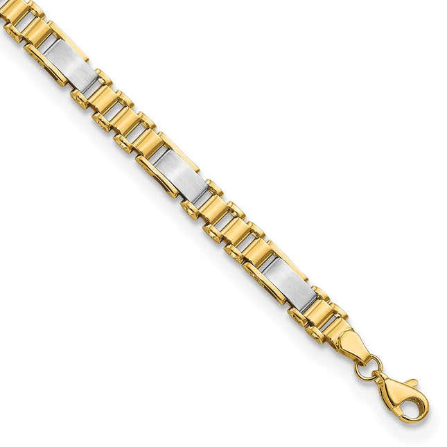 14k Two-tone Bracelets Style GB265 - Classique Jewelry Inc.