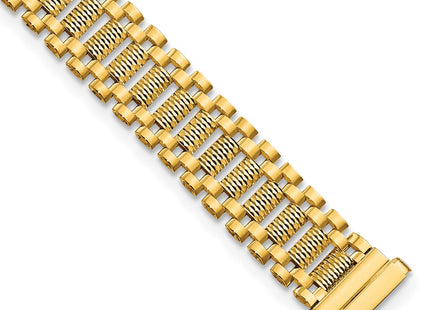 14k Yellow Gold Bracelets Style GB268 - Classique Jewelry Inc.