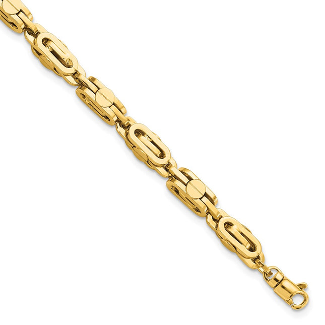 14k Yellow Gold Bracelets Style GB272 - Classique Jewelry Inc.