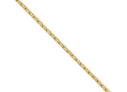 14K Polished Fancy Link 8. Bracelet (Style GB283-8.25)