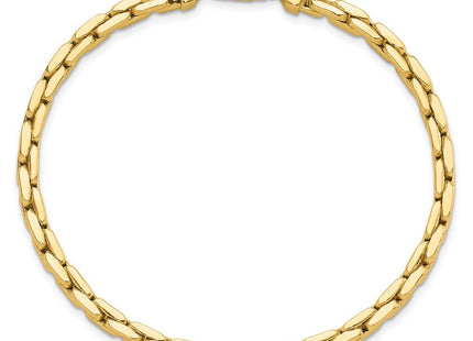 14K Polished Fancy Link 8. Bracelet (Style GB283-8.25)