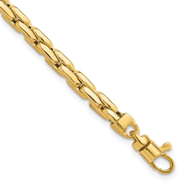 14K Polished Fancy Link 8. Bracelet, 8.25 x 4.4mm