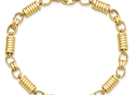 14k Yellow Gold Bracelets Style GB284 - Classique Jewelry Inc.