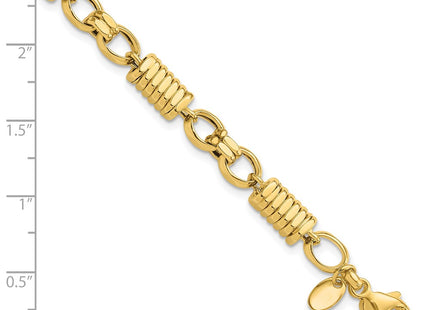 14k Yellow Gold Bracelets Style GB284 - Classique Jewelry Inc.
