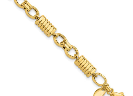 14k Yellow Gold Bracelets Style GB284 - Classique Jewelry Inc.