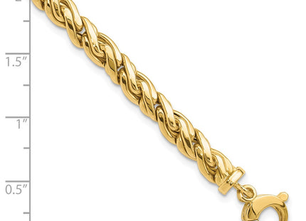 14k Yellow Gold Bracelets Style GB285 - Classique Jewelry Inc.