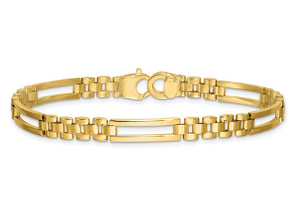 14k Yellow Gold Bracelets Style GB291 - Classique Jewelry Inc.