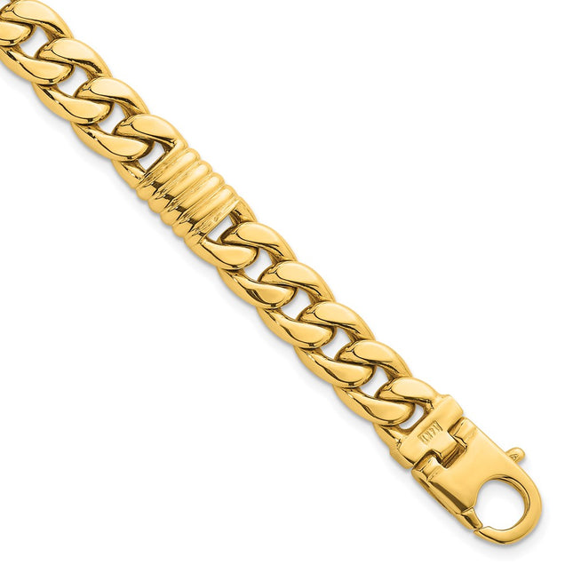 14k Yellow Gold Chain Bracelets Style GB305 - Classique Jewelry Inc.