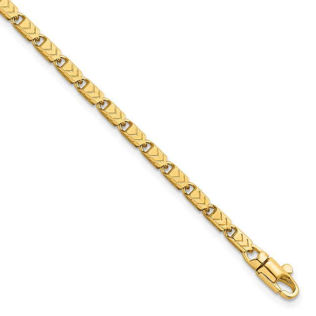 14k Yellow Gold Bracelets Style GB306 - Classique Jewelry Inc.