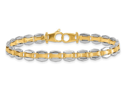 14k Two-tone Bracelets Style GB307 - Classique Jewelry Inc.