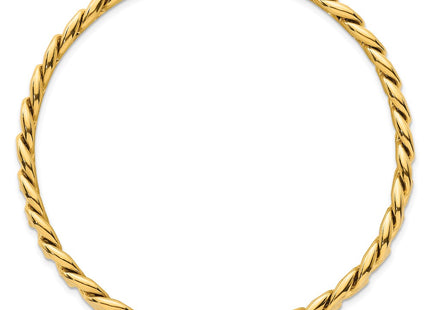 14k Yellow & Rhodium Chain Bracelets Style GB308 - Classique Jewelry Inc.