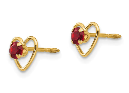 14k Yellow Gold Earrings Style GK100 - Classique Jewelry Inc.