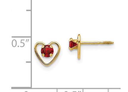 14k Yellow Gold Earrings Style GK100 - Classique Jewelry Inc.