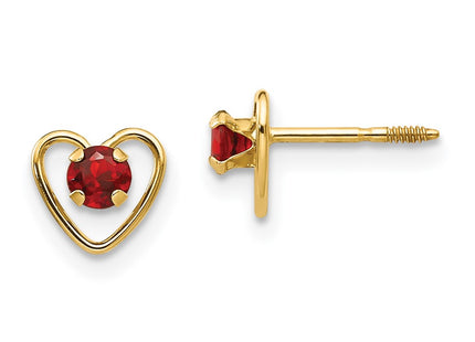 14k Yellow Gold Earrings Style GK100 - Classique Jewelry Inc.