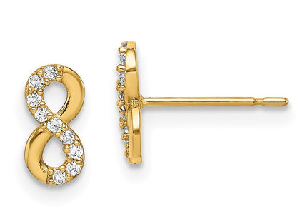 14k Yellow Gold Earrings Style GK1000 - Classique Jewelry Inc.