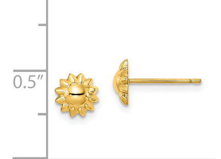 14k Yellow Gold Earrings Style GK1013 - Classique Jewelry Inc.