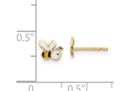 14k Yellow Gold Earrings Style GK1032 - Classique Jewelry Inc.