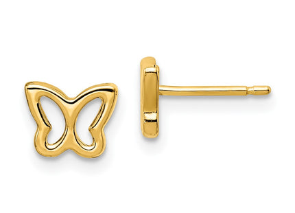 14k Yellow Gold Earrings Style GK1034 - Classique Jewelry Inc.