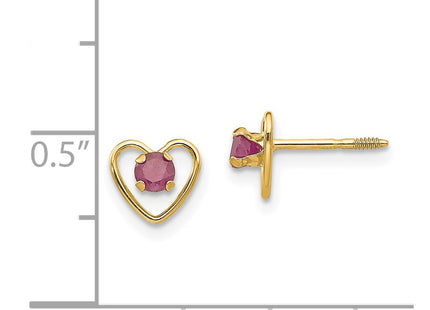 14k Yellow Gold Earrings Style GK106 - Classique Jewelry Inc.