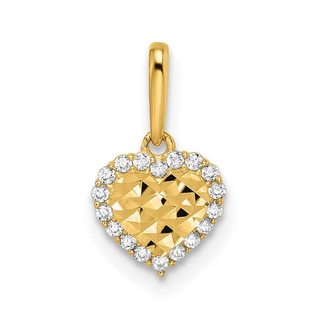 14k Yellow Gold Pendants Style GK1086 - Classique Jewelry Inc.