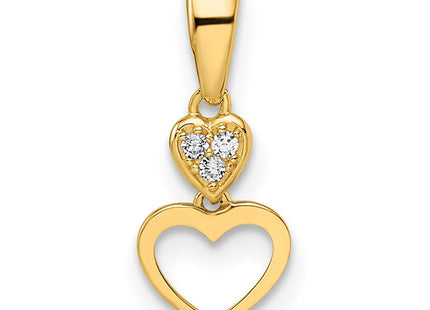 14k Yellow Gold Pendants Style GK1088 - Classique Jewelry Inc.
