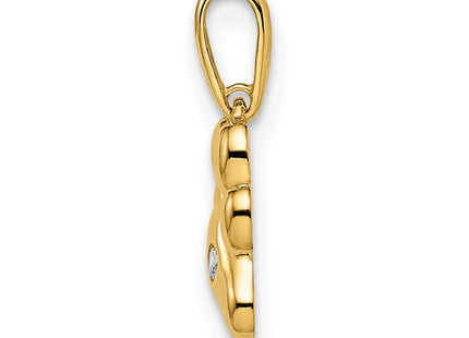14k Yellow Gold Pendants Style GK1094 - Classique Jewelry Inc.