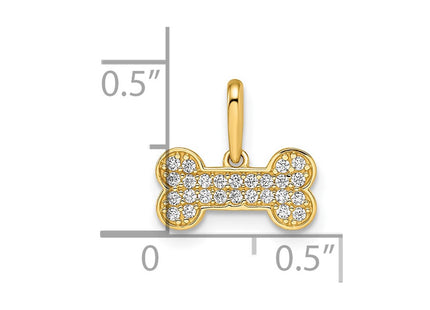 14k Yellow Gold Pendants Style GK1095 - Classique Jewelry Inc.